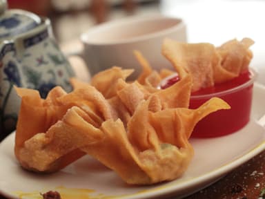 Wantán Frito de Camarón