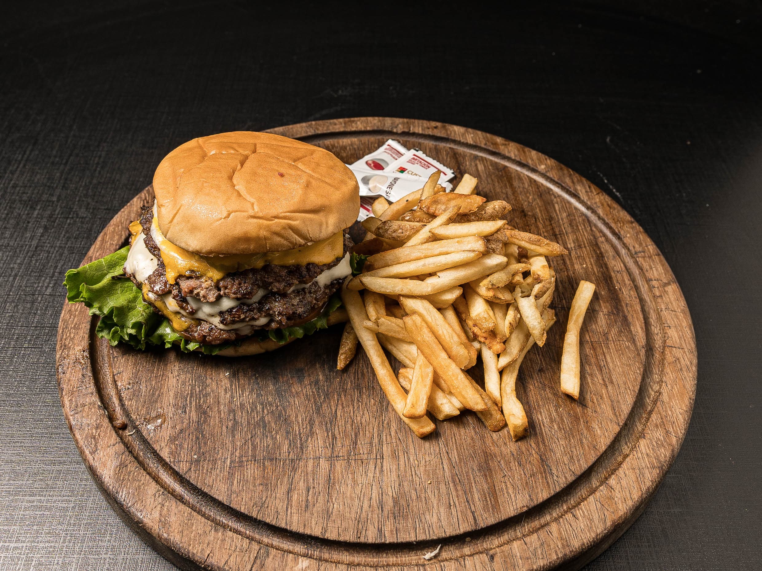 4x4 Smash Burger And Fries
