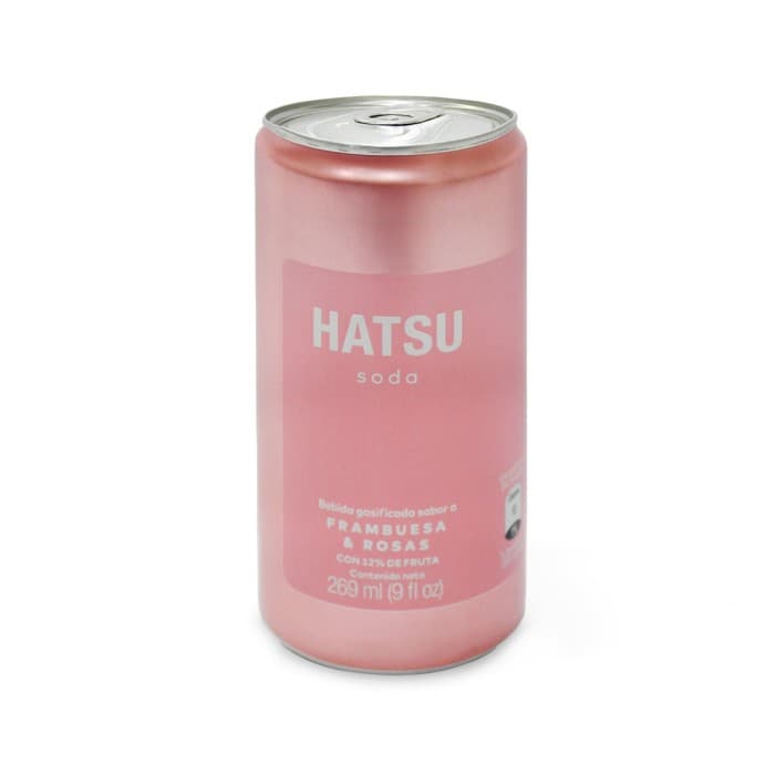 Soda Hatsu Frambuesa Lata