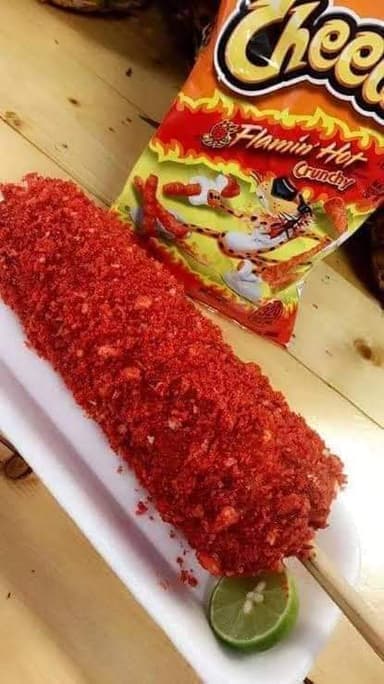 Elote Forrado Cheetos Flamín Hot