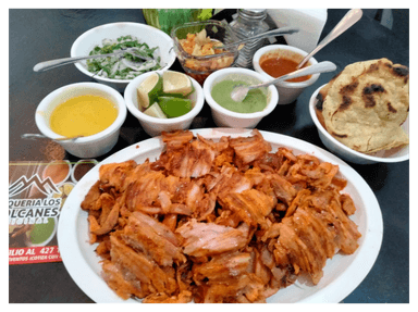 COMBO Charola Pastor + Agua 1Lt