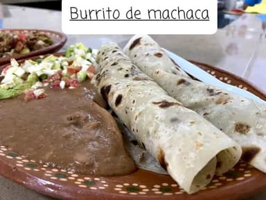 COMBO - 2 BURRITOS MACHACA + BEBIDA