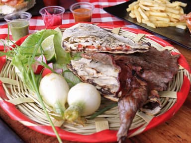 Tlayuda con Carne