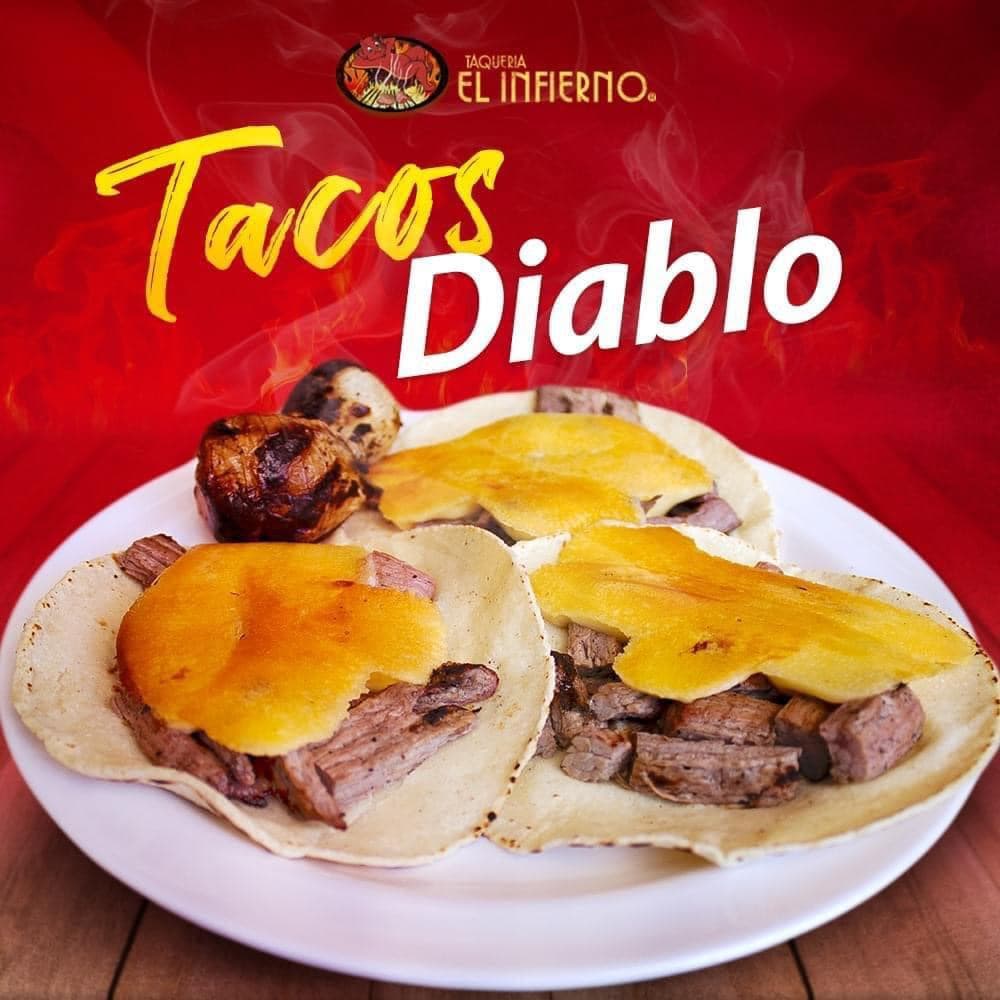 Taco Diablo con Arrachera