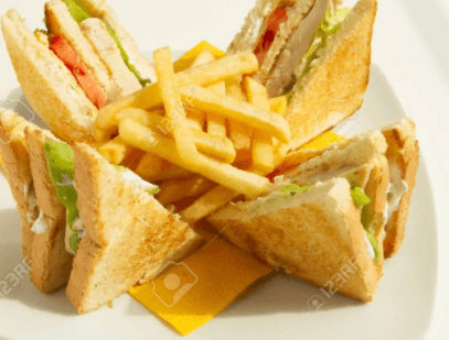 Paquete Club Sandwich(Sandwich+PapasFrancesa)