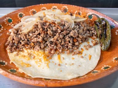 Quesadillas con Carne
