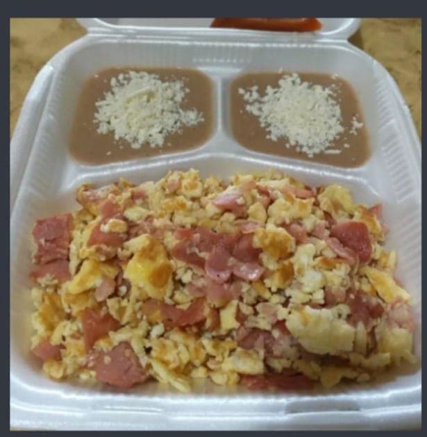 Jamón con Huevo