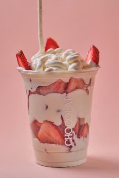 Fresas con Crema Grande 12 oz