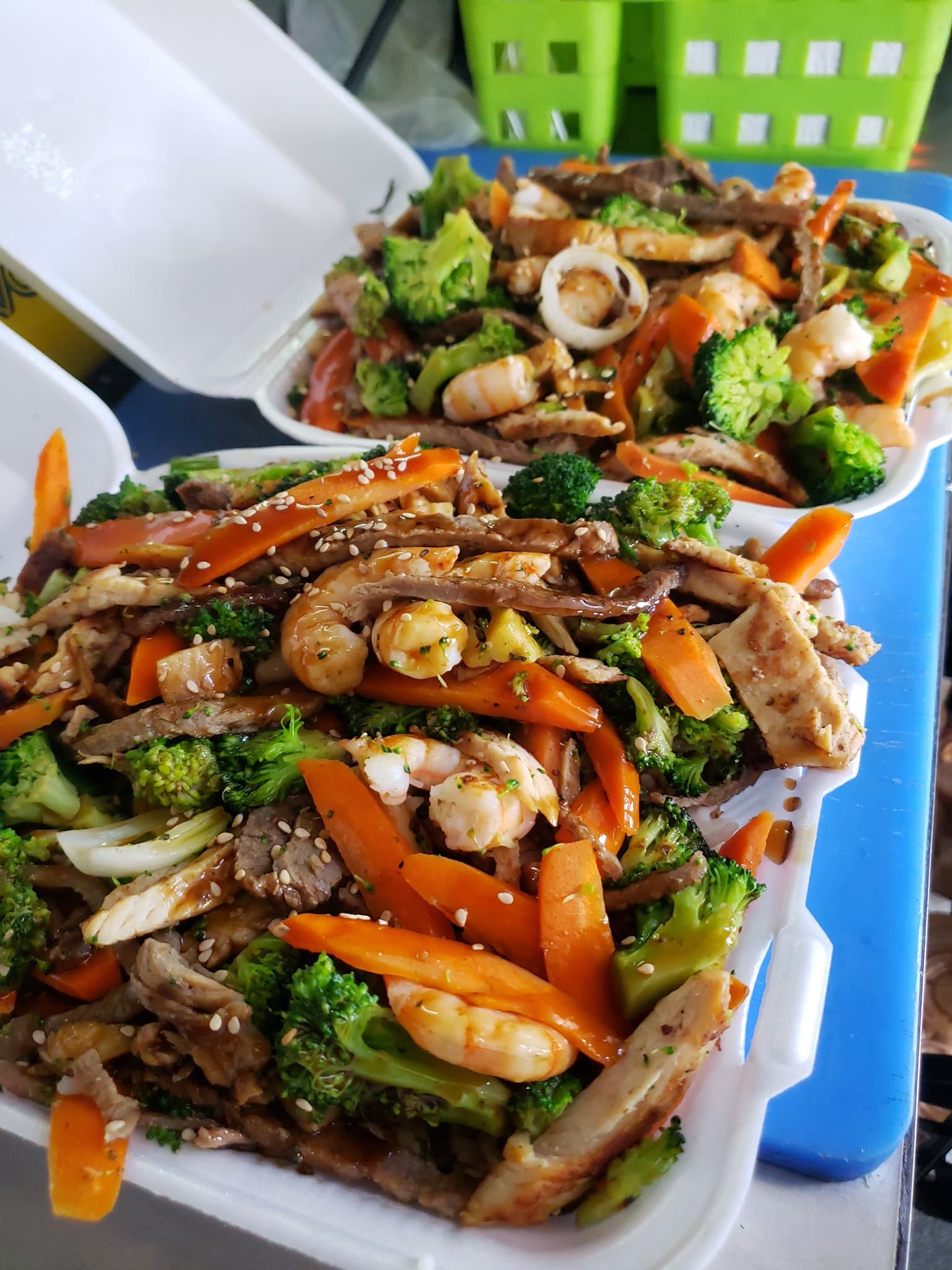 Teriyaki de Camarón