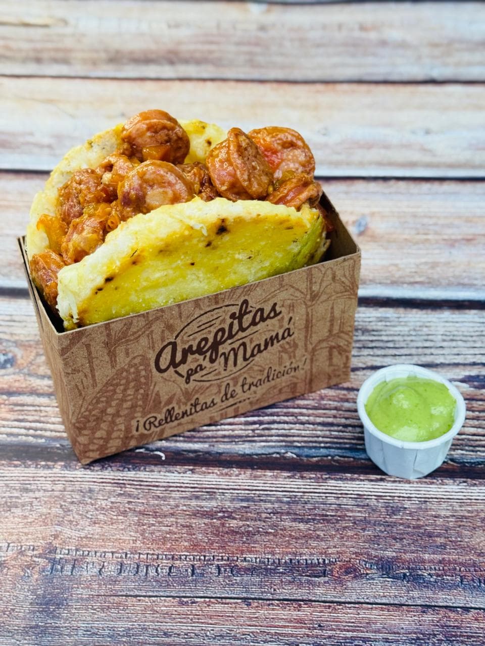 Arepa Chorizo