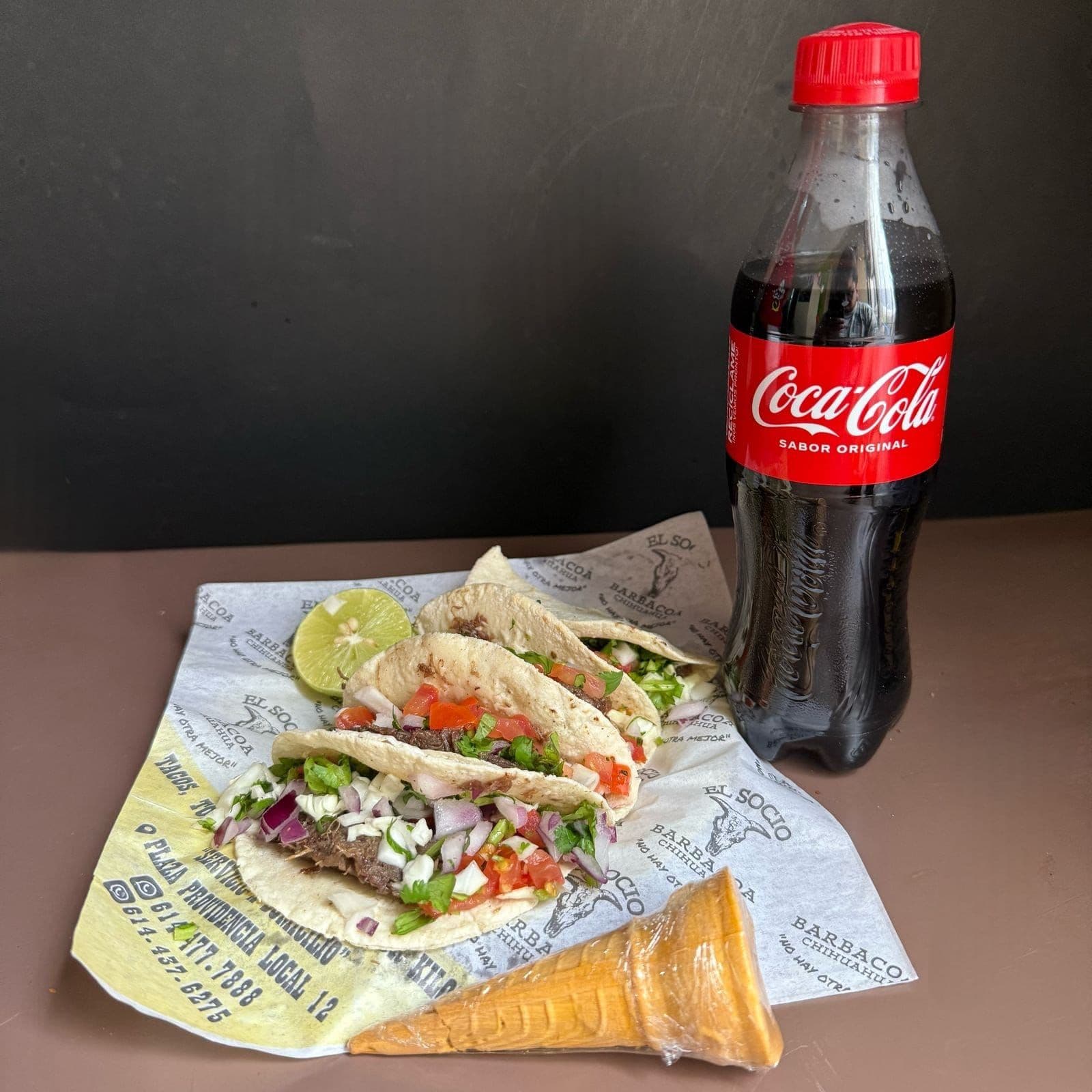 Combo Orden de Tacos ( Cono Cajeta Gratis )🌮