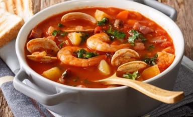 Sopa de mariscos