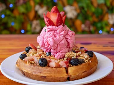 Waffle Frutos rojos Gold
