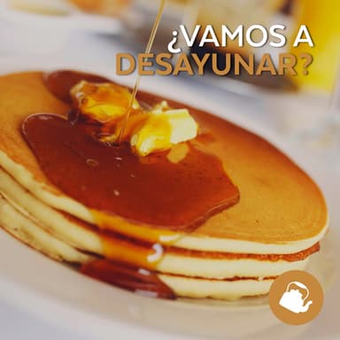 Hot Cakes con Mantequilla