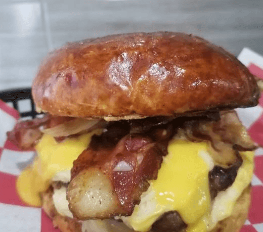 Hamburguesa de Tocino