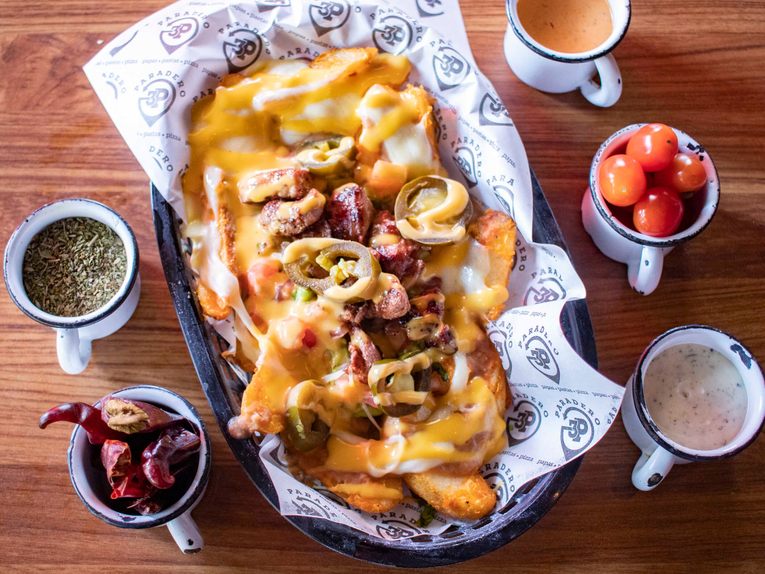 Papas Arrachera