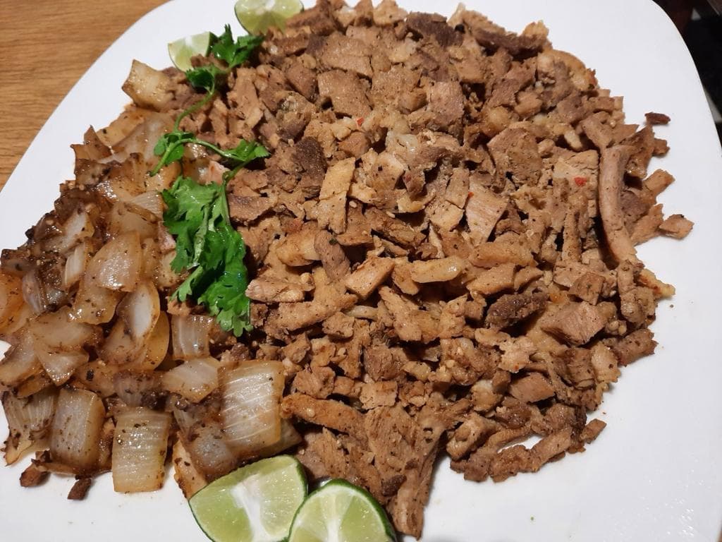 Orden de Bistec con Chorizo