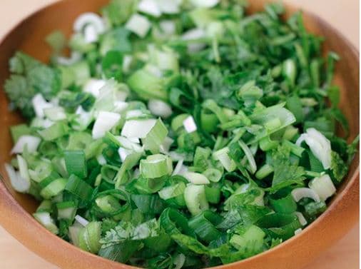 Cebolla con Cilantro