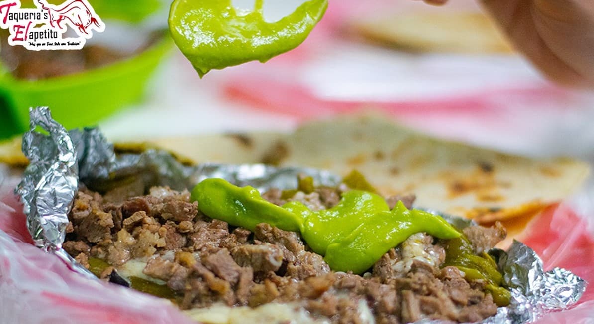 Papa asada harina