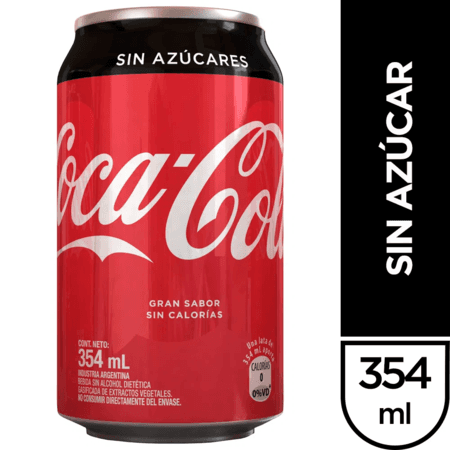 Coca Cola Light en Lata 354 ml