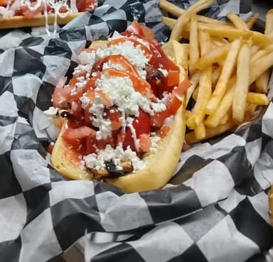Hot Dog con Papas