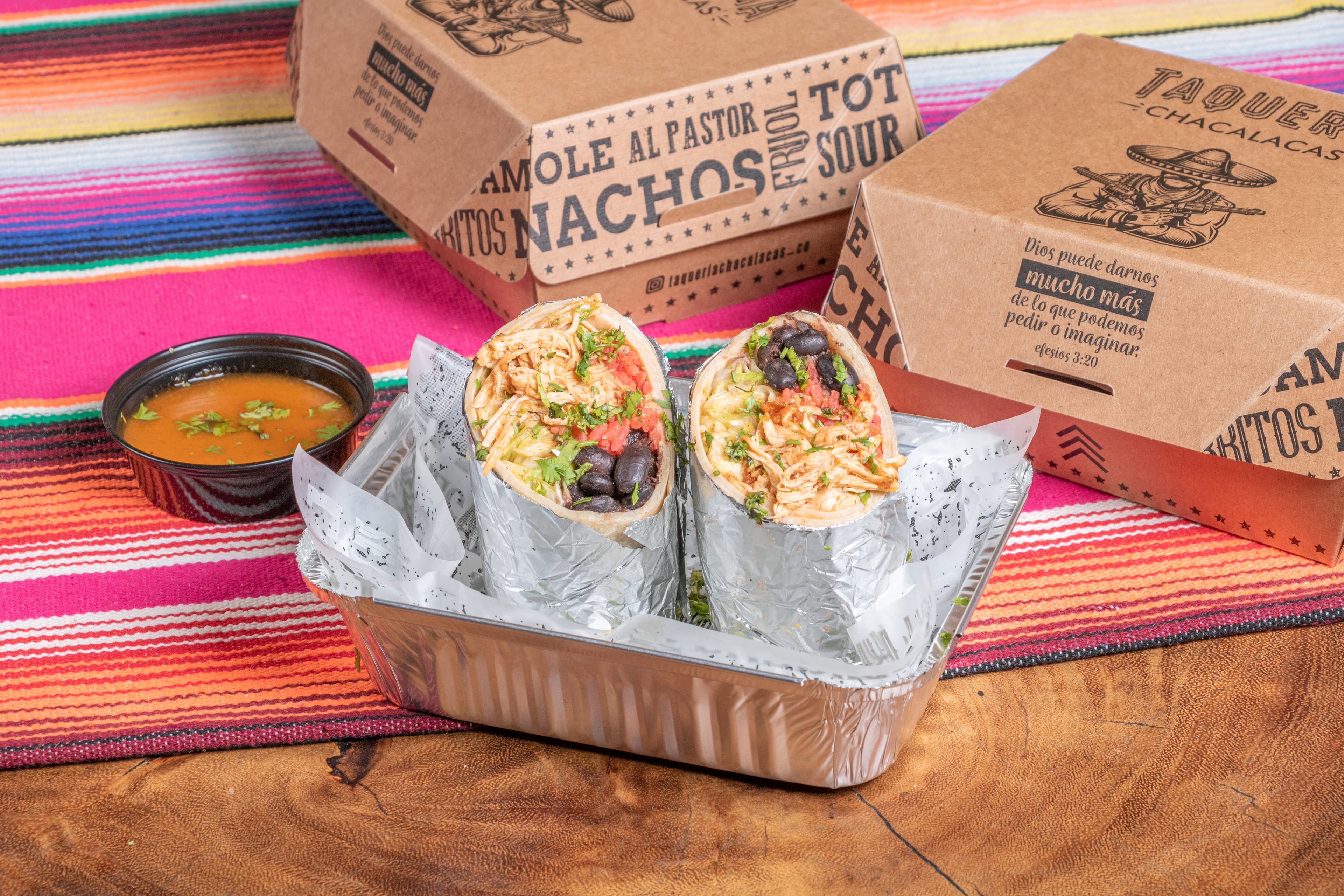 1 Burrito personal + 1  Bebida 300 ml