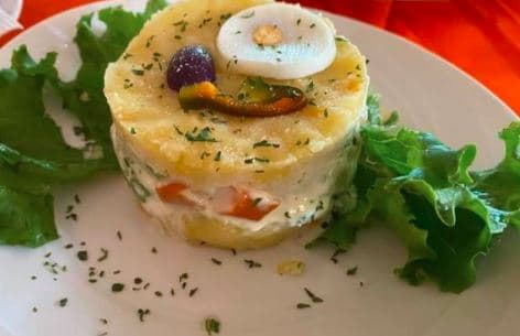 Causa Limeña de Mariscos