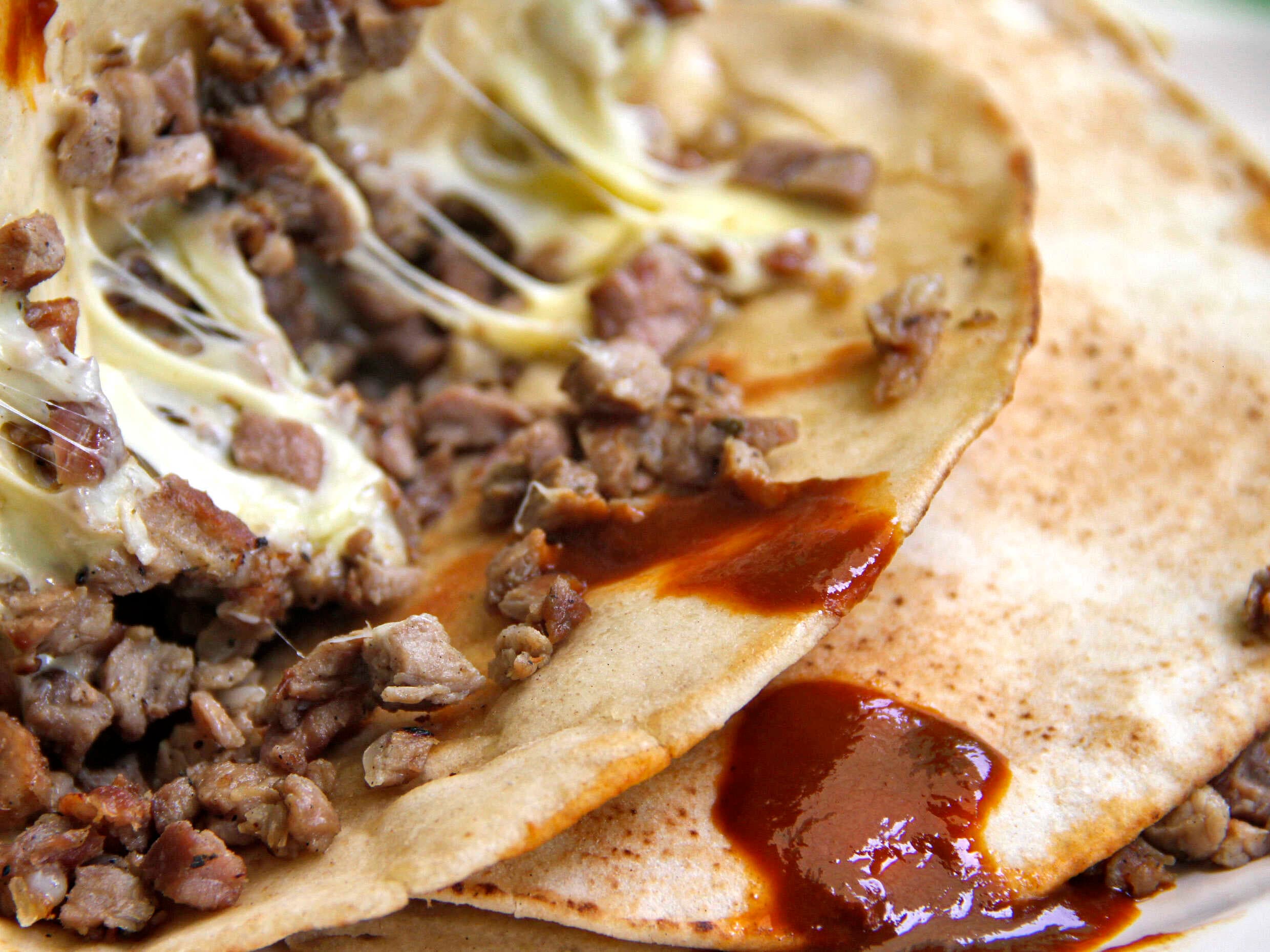 Quesadilla de Pan Árabe