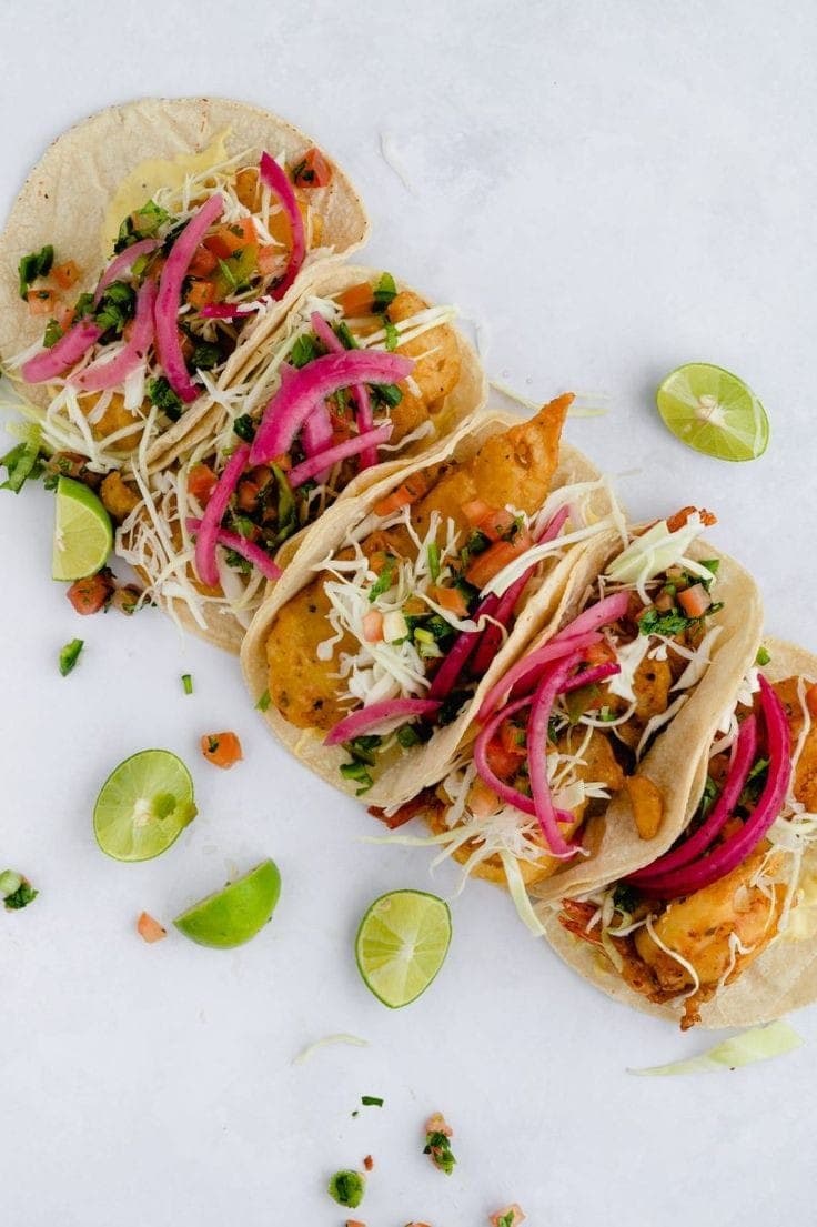 Tacos de Pescado Empanizado