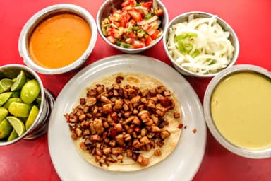 Taco de Chuleta Natural