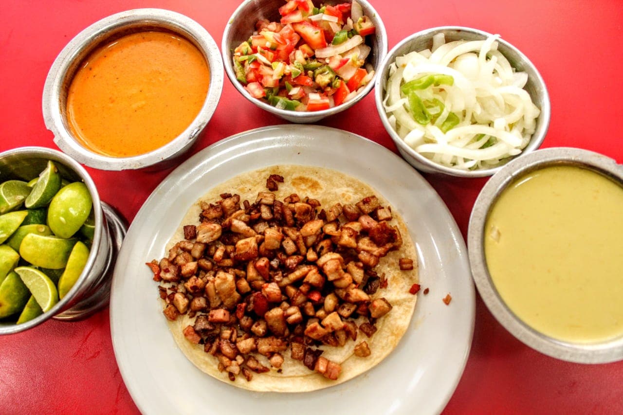 Taco de Chuleta Natural