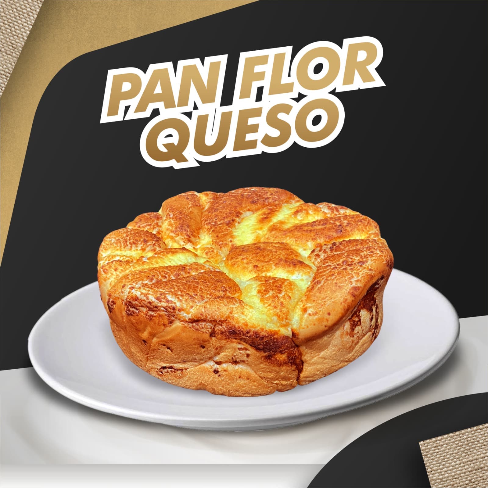 Pan Flor Queso