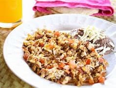 Machaca con Huevos..