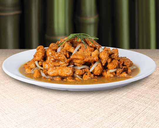Pollo en Salsa Curry