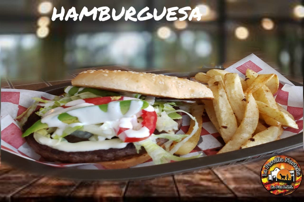 Hamburguesa con Papas