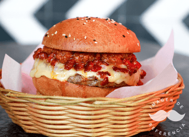 Hamburguesa Choriqueso
