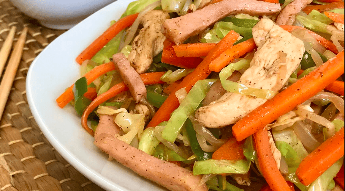 Chop Suey con pollo