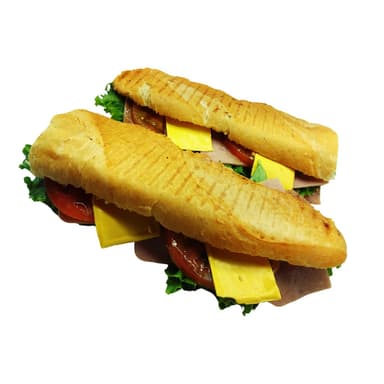 Sándwich de 42 cm Jamón y Queso.