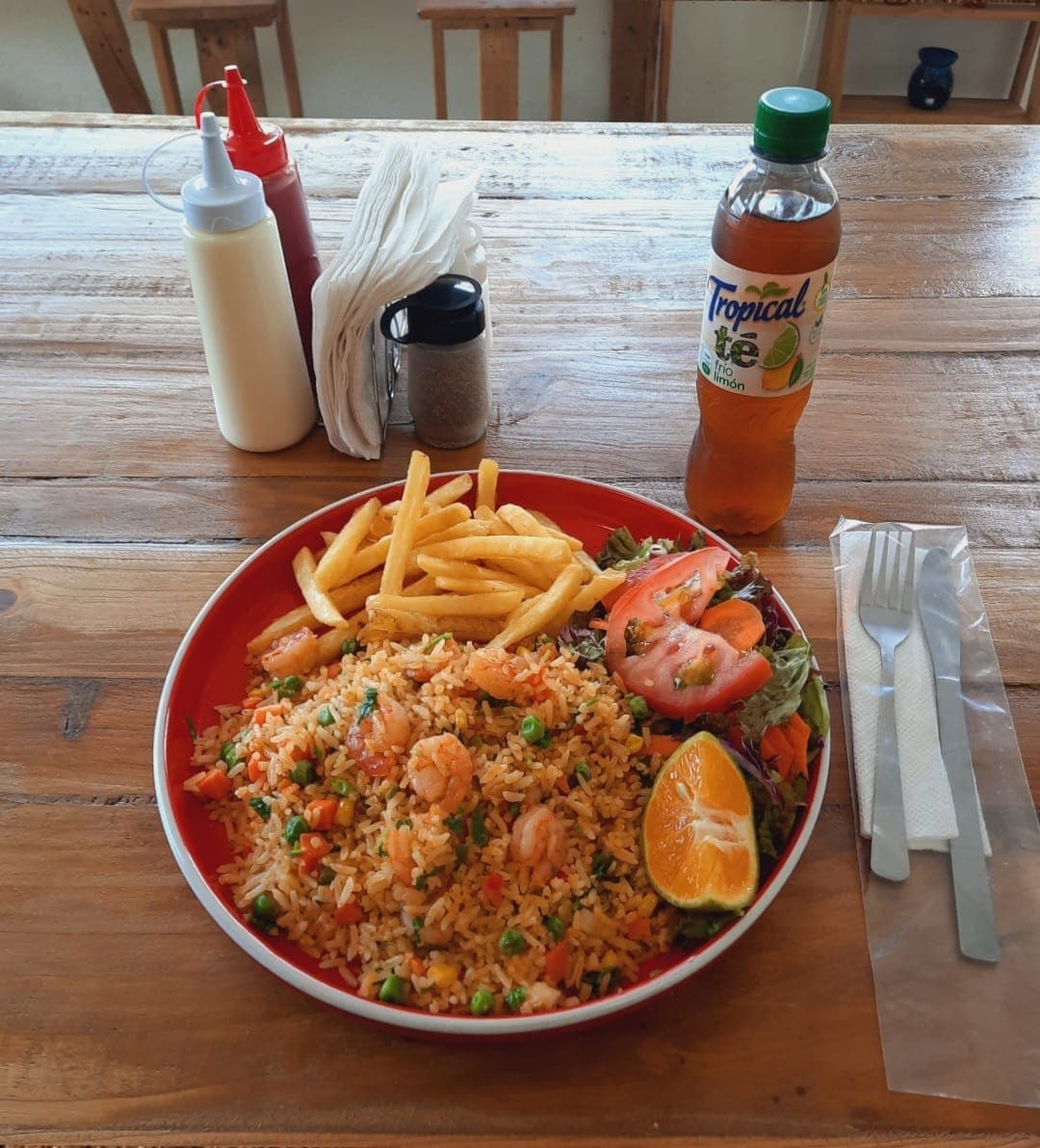 Arroz con Camarones