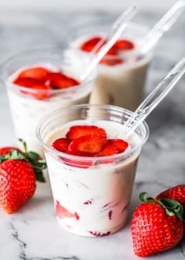 Fresas con Crema