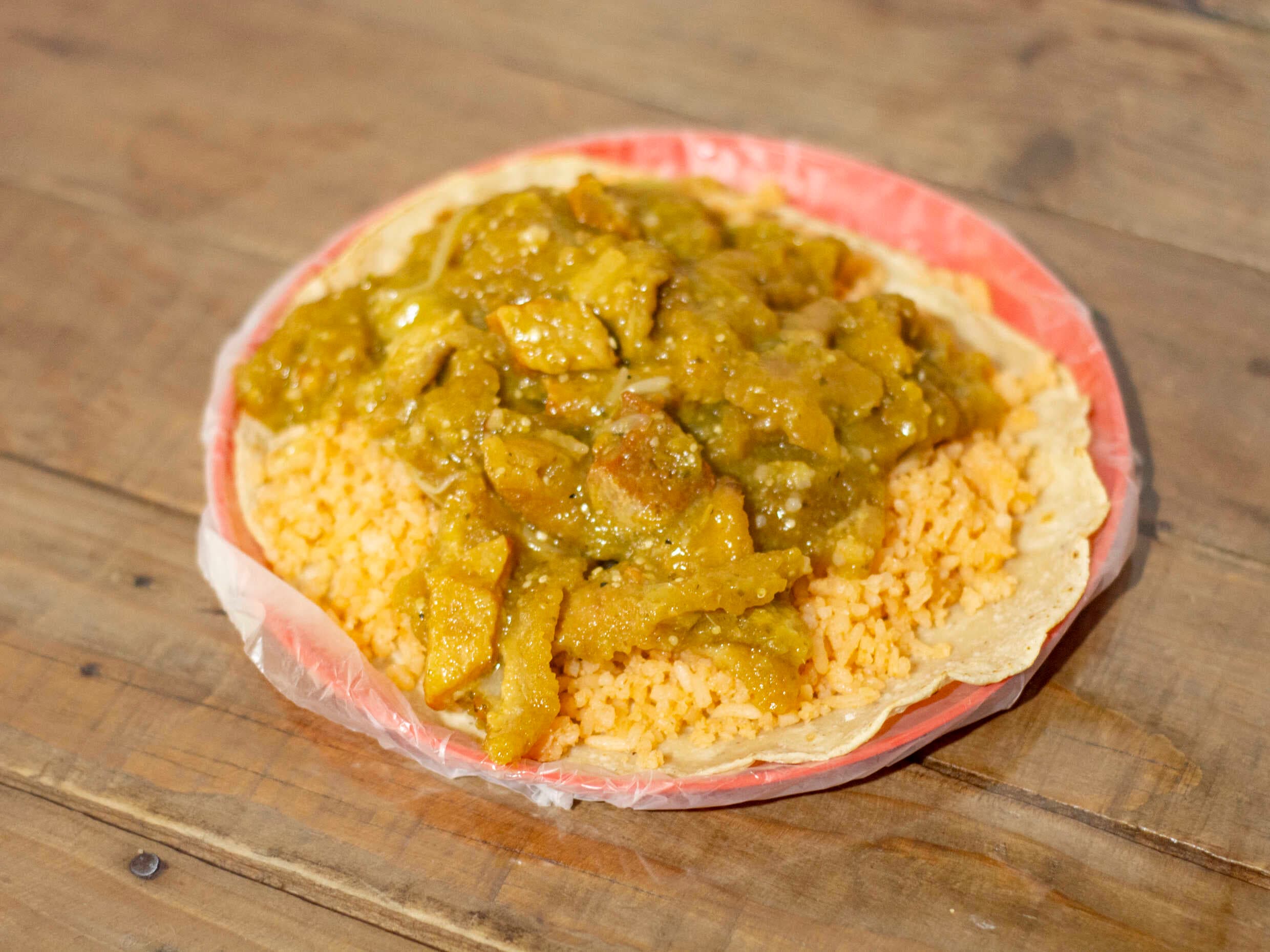 CHICHARRON EN SALSA VERDE