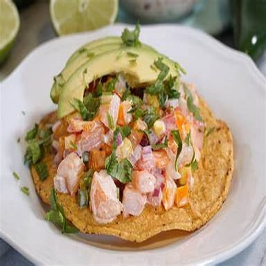 Tostadas de ceviche