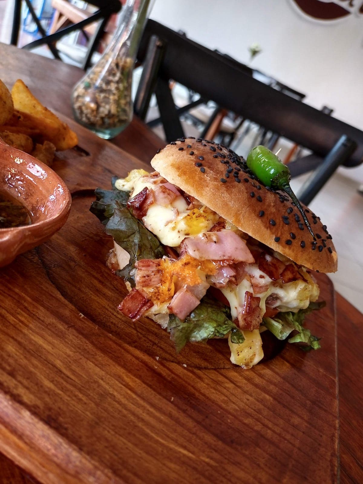 Hamburguesa hawaiana