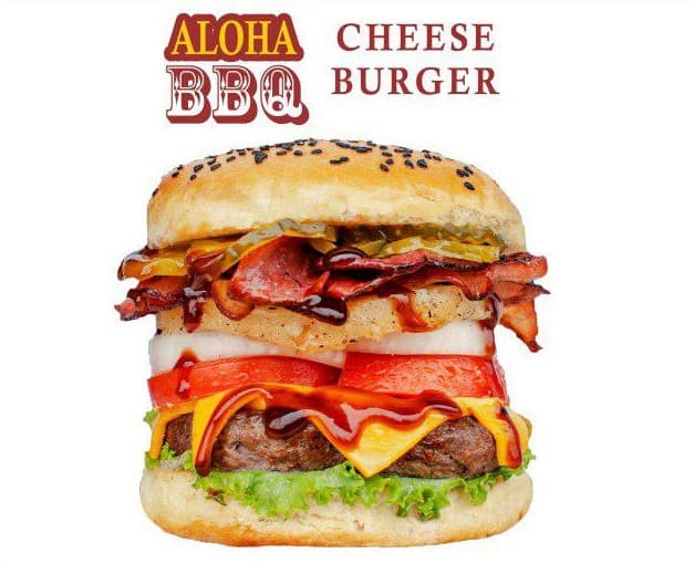 Hamburguesa Aloha BBQ