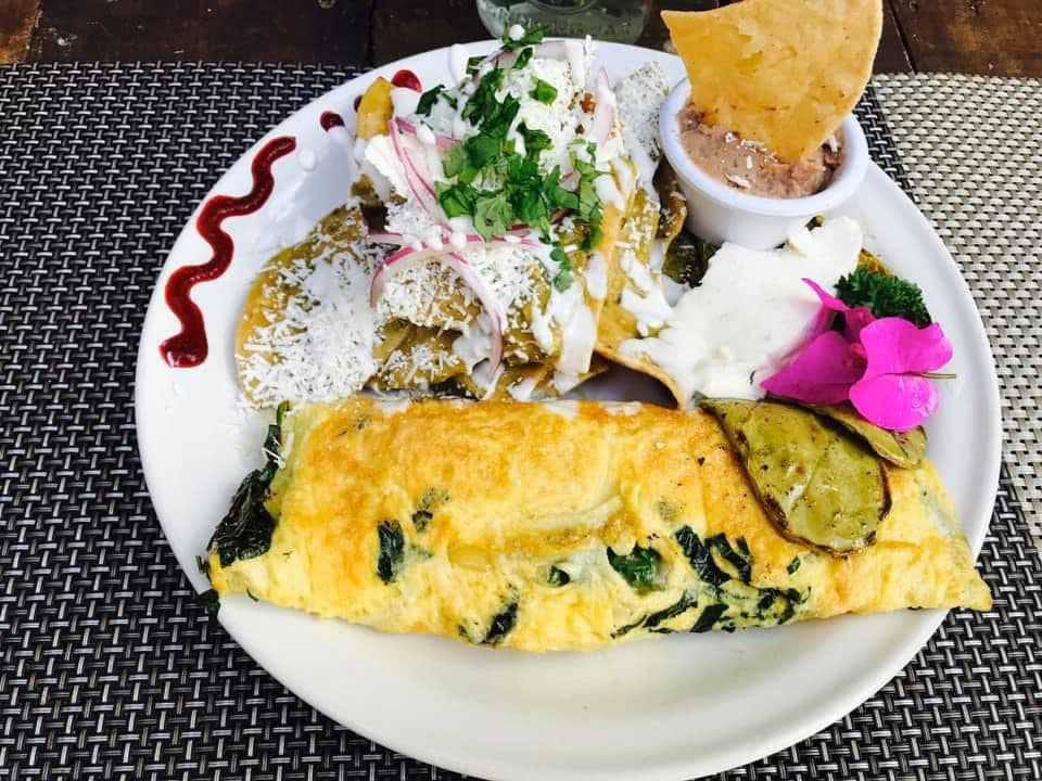 Omelette de Jamón con Queso