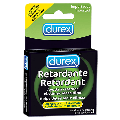 Preservativo Retardante Durex 3 uds