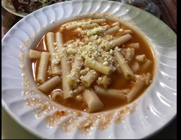 Sopa de Macarrones