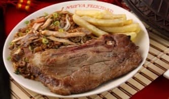Menú con Chuleta de Cerdo Promoción