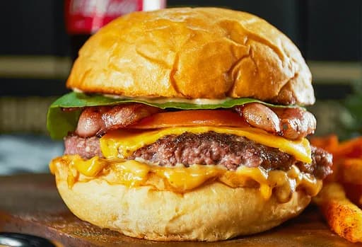 Combo Bacon Cheese Burger + Papas
