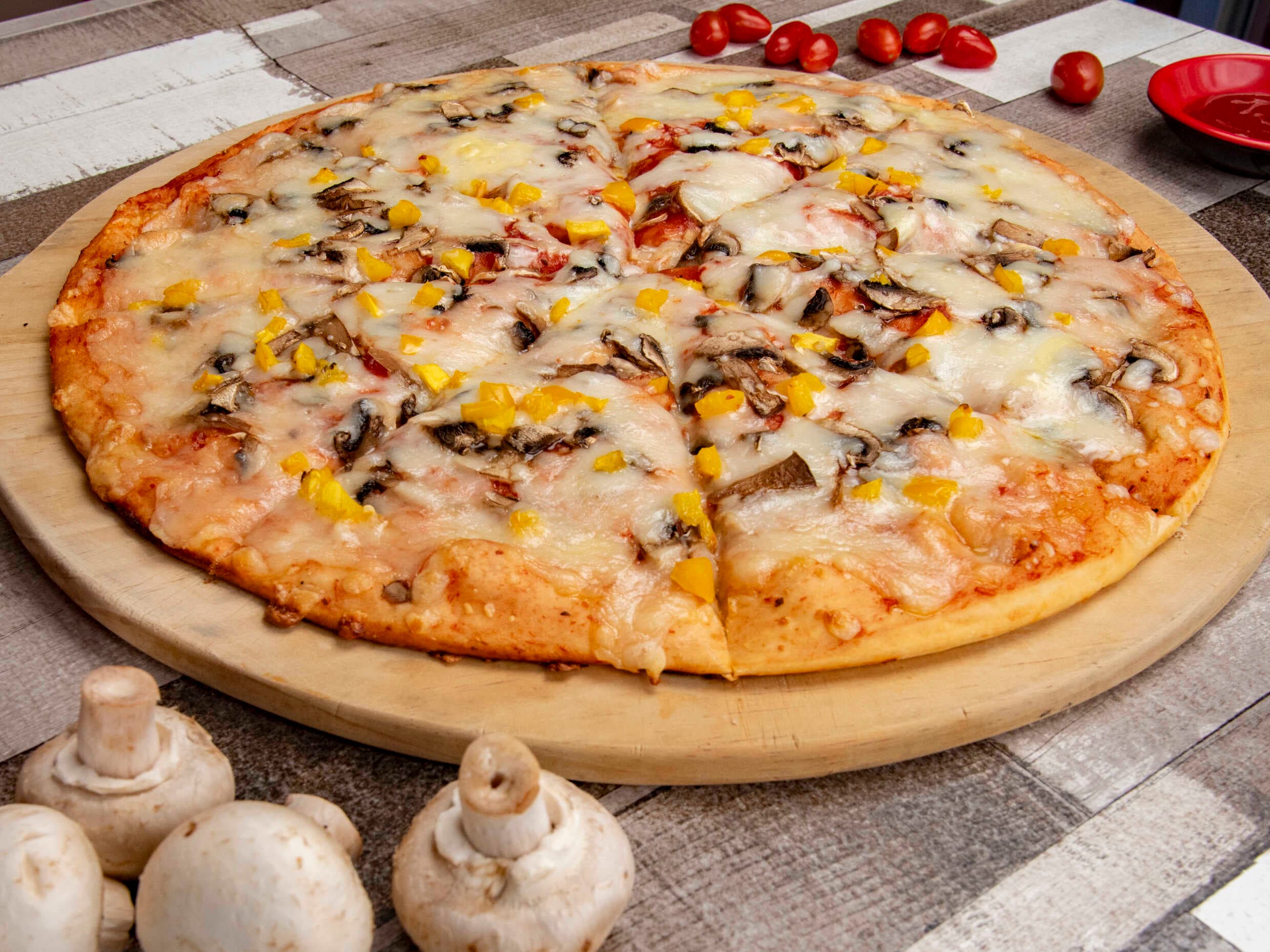 Pizza con Champiñones Express 35 Cm
